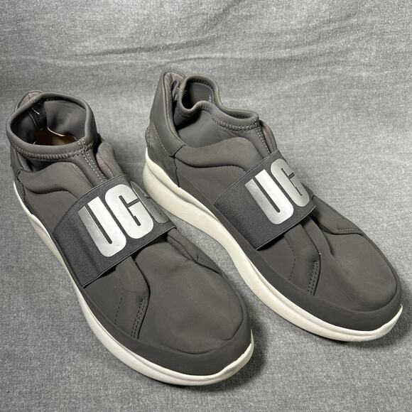 UGG Neutra Sneaker Women's Trainers Size 10 Charcoal 1095097 - Picture 1 of 8